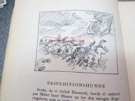 Arktiske Jagter af Achton Friis med illustrationer af Knud Kyhn