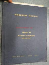 Rootes Model 35 automatic Transmission Workshop Manual (second edition)