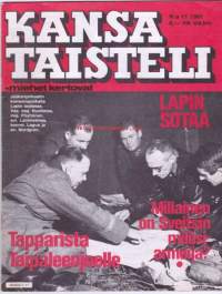 Kansa taisteli - miehet kertovat 1981 N:o 11. Tapparista Taipaleenjoelle. Millainen on Sveitsin miliisiarmeija. Lapin sotaa.
