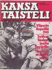 Kansa taisteli - miehet kertovat 1986 N:o 9. Syöksy Tuulosjoelta Syvärille. Viipurin liepeillä 1941. Pantiin piiskatykit kärkeen.