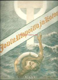 Joulu Ulapoilla ja Kotona 1933 -kansi ja kuvitus Väinö Hämäläinen