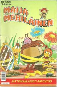 Maija Mehiläinen 1990 nr 18 - Jättimehiläisen arvoitus