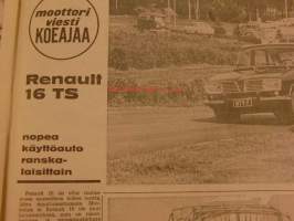 Koneviesti 1968 / 17, sis,mm - Eho ruisku.Koetusselostus Massey-Ferguson 135 Diesel.Koeajo Renault 16 TS. ym