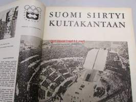 Suomen Kuvalehti 1964 nr 6, ilmestynyt 8.2.1964, sis. mm. seur. artikkelit / kuvat / mainokset; Kansikuva Leena Lounamaa,  Innsbruck 1964 kisat, Pekka Tiilikainen: