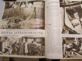 Suomen Kuvalehti 1955 nr 12,  Ellinor Ivalo, Toivo Takki, Kuula, Sailo, Tuomi, Merikanto - taiteilijoita toisessa polvessa. Miltä tuntuu syntyä kuuluisan isän