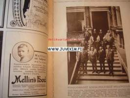Suomen Kuvalehti 1922 nr 31, Voimisteluharrastus suojeluskunnissa, Merimiesjuttuja Uudesta Seelannista, Muotkuvissa mm. Lilli Törnudd, G.F. Linnankoski...
