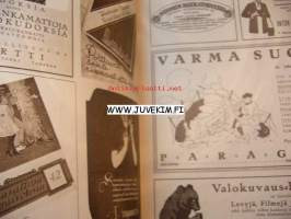 Suomen Kuvalehti 1922 nr 30, romusta käyttökelpoista - loppuunpalaneet sähkölamput käyttökelpoisiksi, purjeita ja purjemiehiä, Mr. Joe B. Comfort