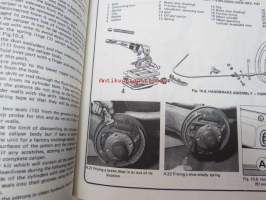 Simca 1100 &amp; 1204 1967 to 1979 1118, 1204, 1294 cc Haynes Owner´s Workshop Manual -huolto-ohjekirja