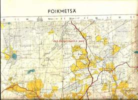 Poikmetsä  - 2133 06  Peruskartta 1 : 20 000  kartta