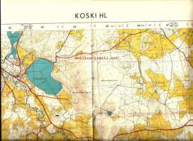 Koski HL  - 2133 09  Peruskartta 1 : 20 000  kartta
