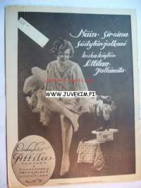 Suomen Kuvalehti 1922 nr 15 &amp; 16 Pääsiäinen . koko aukeaman esittely kuvineen : Vaasan sähkömylly . 60 vuotta : Kaarlo Collin-Pellonpää , Ähtäri. Vesterbyn