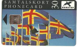 Puhelinkortti  D9 Ahvenanmaan lippu