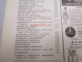 Kotiliesi 1962 nr 16, Anttilan maatalouskerho, pesukoneen osto on edessä, Tyyli Tuulio