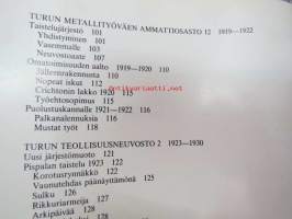 Verstasliikkeistä suurtaisteluihin. Metalli 49:n historia vuosilta 1894-1930 [Turku]