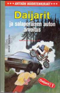 Artkon nuortenkirjat - Daijarit ja salaperäisen auton arvoitus. 1979.