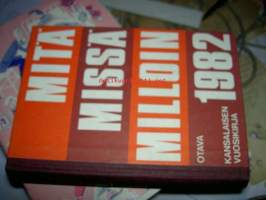 Mitä Missä Milloin 1982- kansalaisen vuosikirja