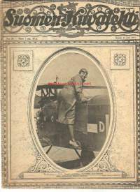 Suomen Kuvalehti  1919 nr 36 - sankarihautaus Aunuksessa, uintikuvia, Helsingit lapset puutarhureina, meren syvyys, lordi Northliffe sanomalehtikuningas