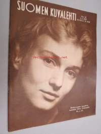 Suomen Kuvalehti 1957 nr 10, kansikuva Elina Pohjanpää, rikoksilla rikkaaksi Agatha Christie, Jorma Korpela - kirjailija Kuopiosta, Nautilus maailman ensimmäinen