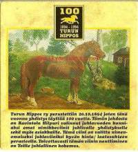 Turun Hippos 100 v 1894 - 1994 - tarra