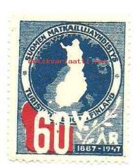 Suomen Matkailijayhdistys 60 v 1887 - 1947   - kirjeensulkija