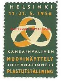 Kansainvälinen Muovinäyttely 1956 Helsinki   - kirjeensulkija