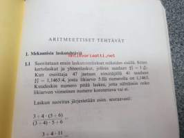 Valmennuskirja teknillisiin oppilaitoksiin pyrkijöille