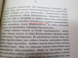 Eino Leinon &quot;Helkavirsien&quot; toisen sarjan ongelma