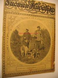 Suomen Kuvalehti 1919 nr 39, kansikuva Kotiinpaluu metsältä, Romania Unkarissa, Viimeinen tulivuorenpurkaus Javalla, Helsingin suojelukuntakoulu, ym.