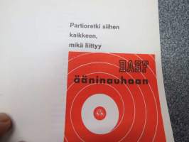 Hilpeä ääninauhaopas - Partioretki siihen kaikkeen, mikä liittyy BASF-ääninauhaan