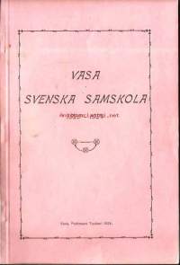 Vasa svenska samskola, l1923-1924 - vuosikertomus