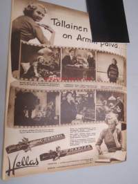 Suomen Kuvalehti 1953 nr 10, koulu hädässä (Parainen), koelentäjän työpäivä, sorvarina Sointulassa - Väinö Sulin (Kanada), Oulu soittaa