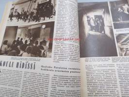 Suomen Kuvalehti 1953 nr 10, koulu hädässä (Parainen), koelentäjän työpäivä, sorvarina Sointulassa - Väinö Sulin (Kanada), Oulu soittaa