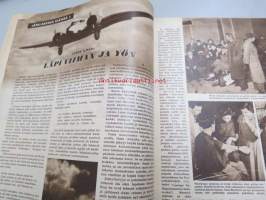 Suomen Kuvalehti 1953 nr 10, koulu hädässä (Parainen), koelentäjän työpäivä, sorvarina Sointulassa - Väinö Sulin (Kanada), Oulu soittaa
