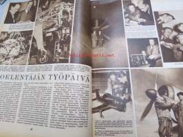 Suomen Kuvalehti 1953 nr 10, koulu hädässä (Parainen), koelentäjän työpäivä, sorvarina Sointulassa - Väinö Sulin (Kanada), Oulu soittaa