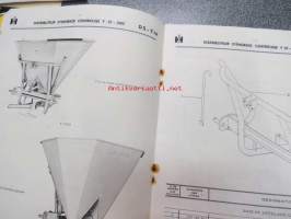 McCormick International Distributeur D´Engrais Centrifuge F-31-200 Catalogue Piéces -varaosaluettelo ranskaksi