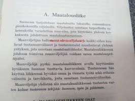 Maatalouden liikeoppi alempia maatalouskouluja varten
