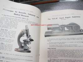 Scientific instruments for laboratories and industrial control / Reynolds &amp; Branson Ltd, Leeds -instrumenttiluettelo