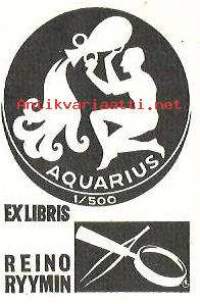 Reino Ryymin Aquarius -  Ex Libris