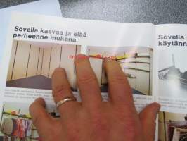 Sovella säilytysjärjestelmät -myyntiesite