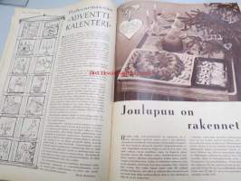 Kotiliesi 1958 nr 23 joulukuu (jouluruokareseptejä vuodelta 1958) Mm Kupittaan Kulta Oy : n mainos