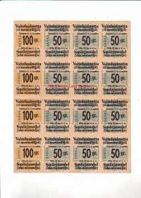 Voiteluainetta 100 gr ja 50 gr -kuponkeja