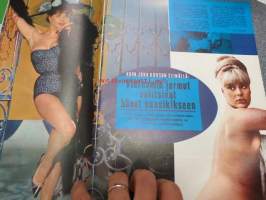 Jallu 1966 nr 9 sis. mm. seur. artikkelit / kuvat; Kansikuva Gloria Paul, Tyttö miestä myöten, Akateemista eli mitä Helsingin opiskelijatytöistä kerrotaan,