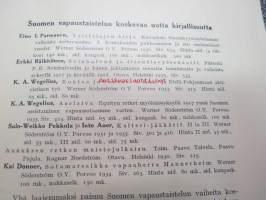 Suomen vapaustaistelua koskevaa uutta kirjallisuutta - eripainos Historiallinen Aikakauskirja 1937 nr 3