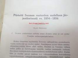 Piirteitä Suomen ruotuväen uudelleen järjestämisestä - eripainos Historiallinen Aikakauskirja 1937 nr 3