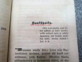 Haaksipoika, Karitsa ja Lääkeri (Lääkäri) sekä Pieni Maria -uskonnollisia kertomuksia v. 1856