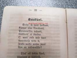 Haaksipoika, Karitsa ja Lääkeri (Lääkäri) sekä Pieni Maria -uskonnollisia kertomuksia v. 1856