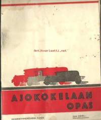 Ajokokelaan opas 1948 - mukana liite liikennemerkeistä