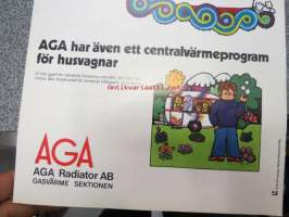 AGA centralvärmesystem -myyntiesite