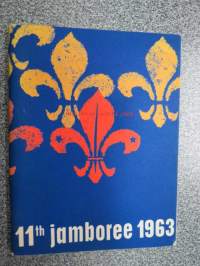 11th World Jamboree 1963 - the camper´s book and diary -partio-scout, partiolaisten maailmanleirin opas- / päiväkirja