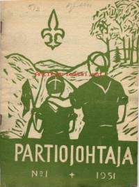 Partio-Scoout: PARTIOJOHTAJA-lehden koko vuosikerta 1951, no1-